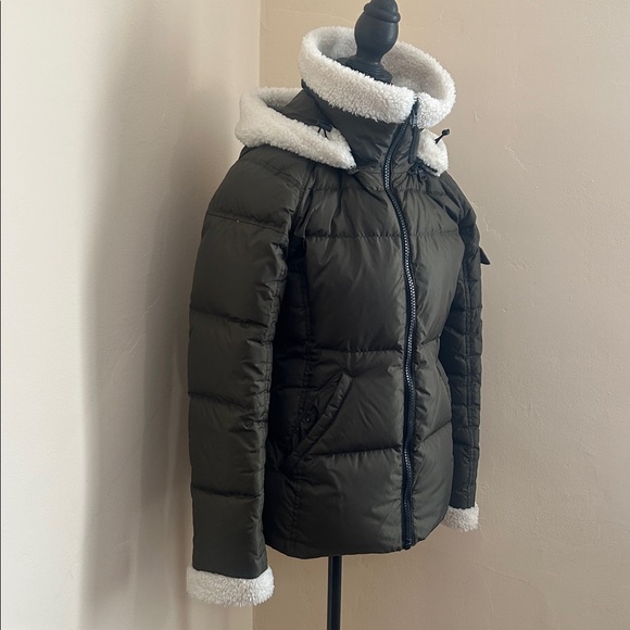 Bloomingdales-Aqua Down Jacket with Removable Hood. - Picture 8 of 16